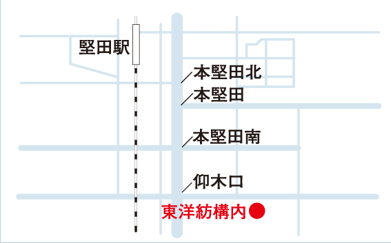 地図：堅田事業所